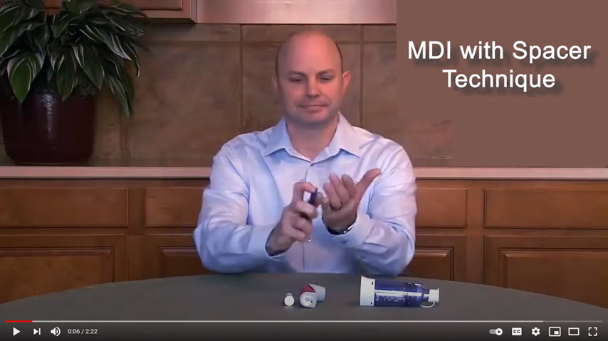 MDI with Spacer Technique