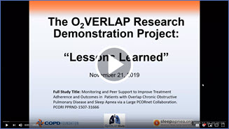 O2VERLAP Study - “Lessons Learned and study overview” Click to watch the video.