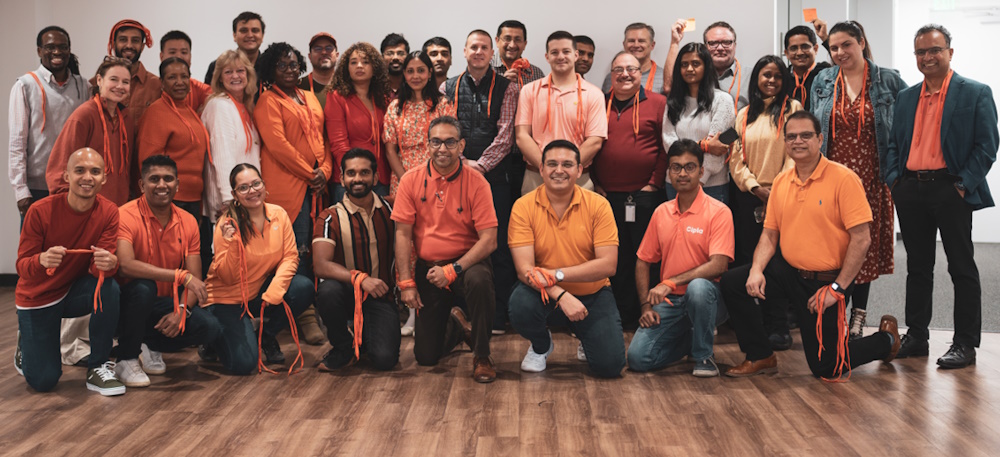 COPDF Lace Up For Lungs Cipla Team Photo 2025