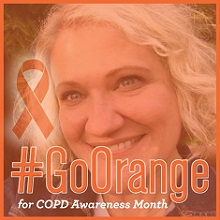 Kristen Willard with the COPD Foundation