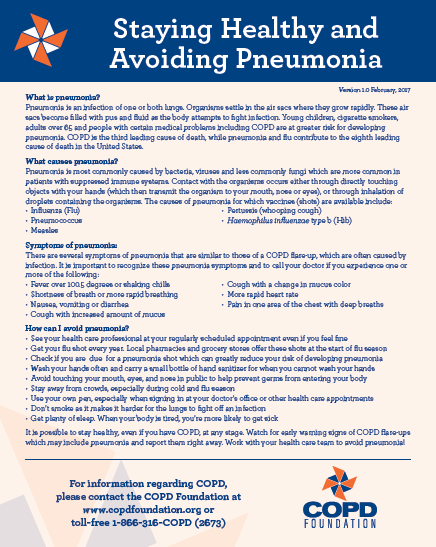 pneumonia fact sheet