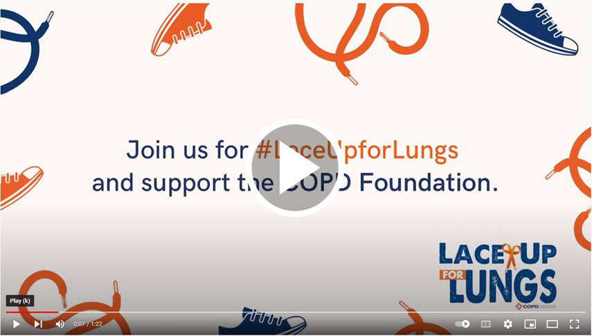 Join the #LaceUpforLungs Challenge
