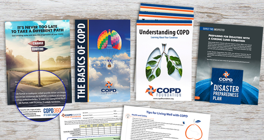 Health Care Professionals: Acquire COPD Patient Education Materials