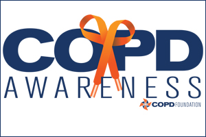 COPD Awareness Bow