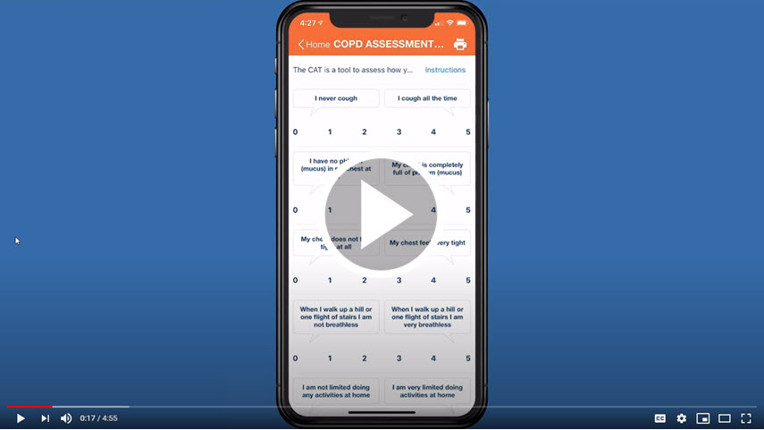 PCG - COPD Assessment Test (CAT)